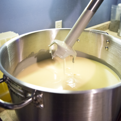 Light Trace in Soap Making