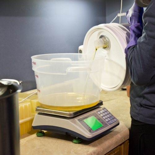 Pouring Oils - Goat Milk Soap Making