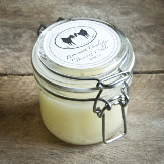 Peppermint Eucalyptus Beeswax Candle