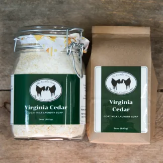 Virginia Cedar Goat Milk Laundry Soap